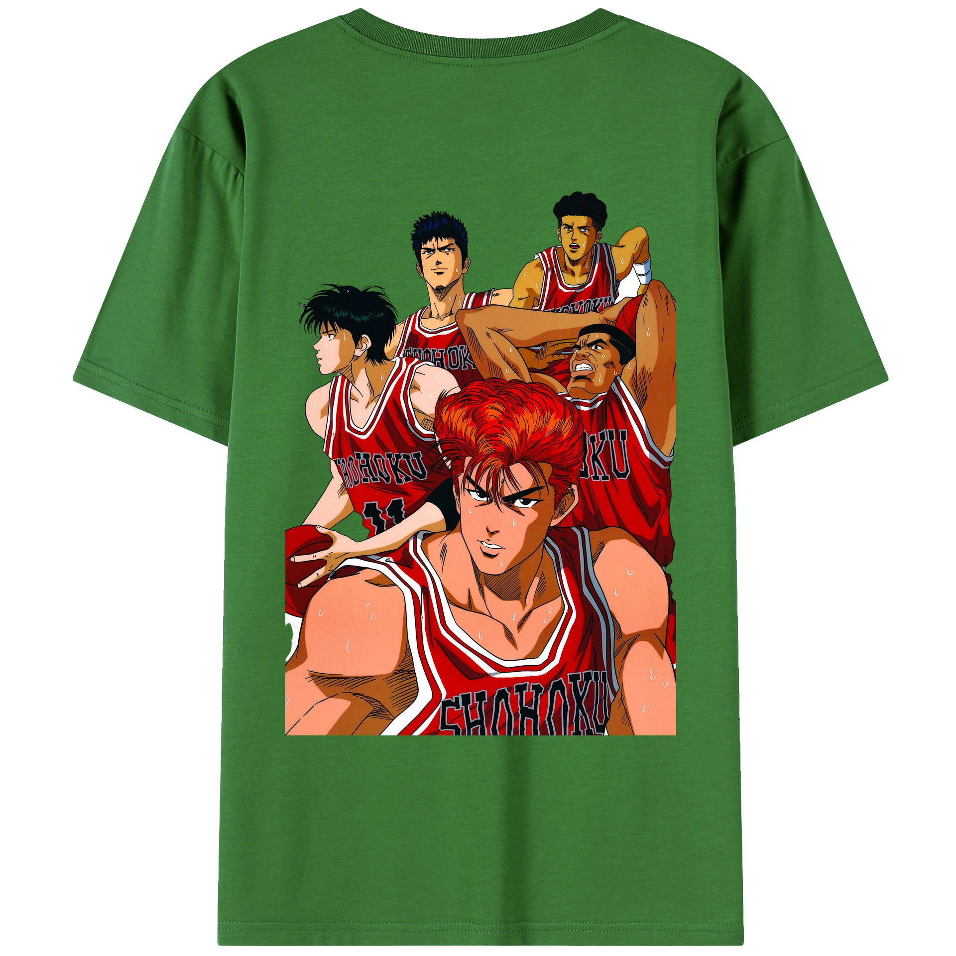 SLAM DUNK／スラムダンク レディース半袖Tシャツ(バックプリント)